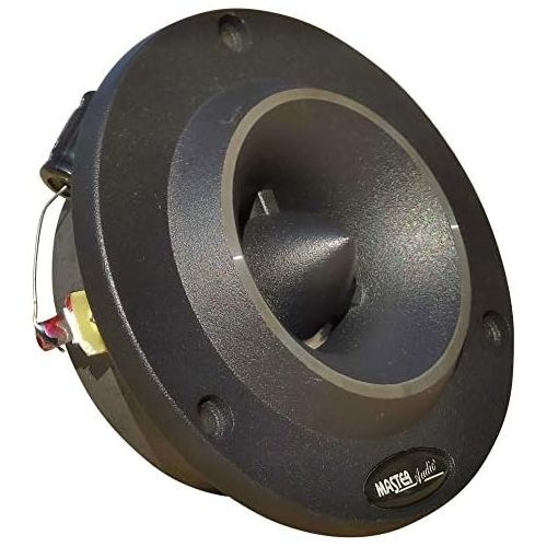  2 Super Tweeter Master Audio BST12/4 BST 12/4 with 175 watt rms and 350 watt max 9.50 cm diameter 98 dB 4 ohm with 2.70 cm depth, per pair.