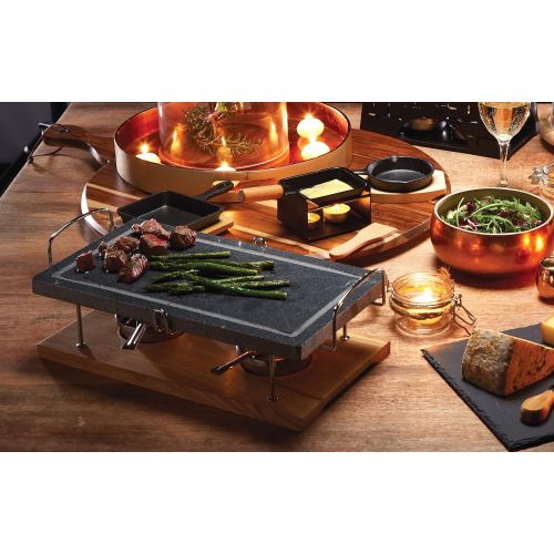  Master Class Artesa Heisser Stein/Grill, 15 x 22 x 41,5 cm, Marmor, Mehrfarbig