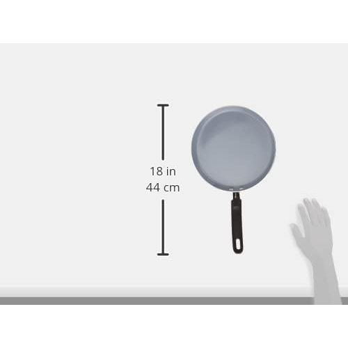  Master Class MasterClass Ceramic Non-Stick Induction Ready 24cm Eco Crepe Pan, Silver