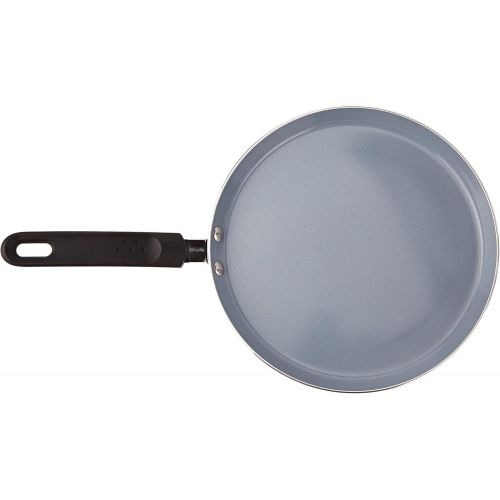  Master Class MasterClass Ceramic Non-Stick Induction Ready 24cm Eco Crepe Pan, Silver