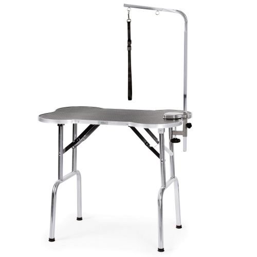  Master Equipment Bone Shaped Folding Table Black