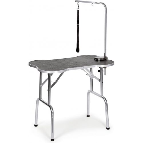  Master Equipment Bone Shaped Folding Table Black