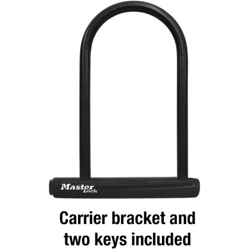  Master Lock 8170D U Lock, 6-1/8 in. Wide, Black