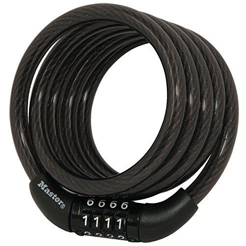  Master Lock 8143D Bike Lock Cable with Combination