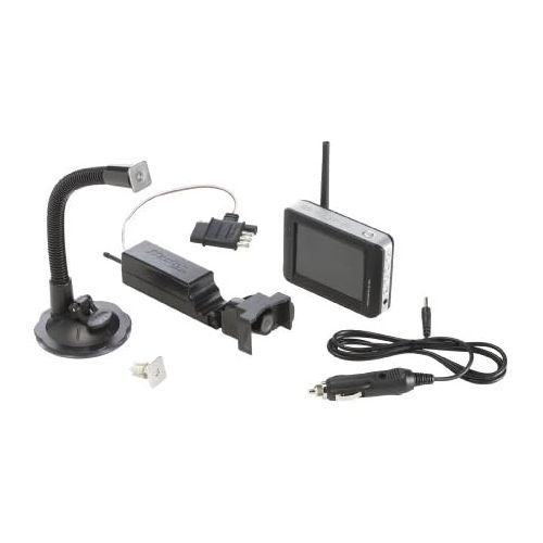  Master Lock 4843DATSEN Vehicle Back Up and Hitch Alignment Camera with 3.5 Inch Color Monitor