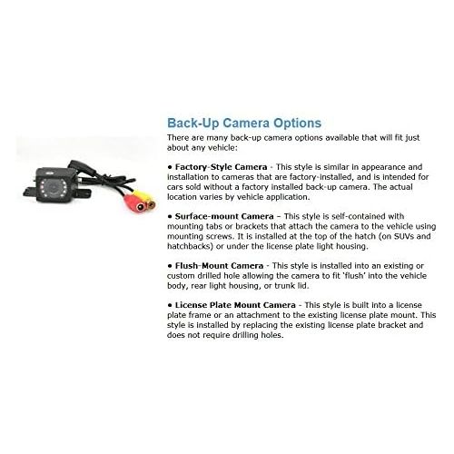  Master Lock 4843DATSEN Vehicle Back Up and Hitch Alignment Camera with 3.5 Inch Color Monitor