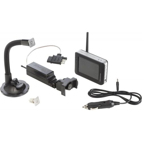  Master Lock 4843DATSEN Vehicle Back Up and Hitch Alignment Camera with 3.5 Inch Color Monitor