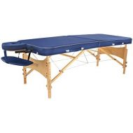 Master Massage Bermuda Portable Massage Table Package, Blue, 30 Inch