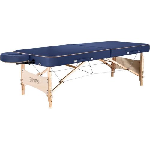  Master Massage Bermuda Portable Massage Table Package, Blue, 30 Inch