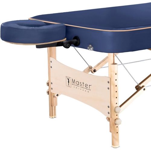  Master Massage Bermuda Portable Massage Table Package, Blue, 30 Inch