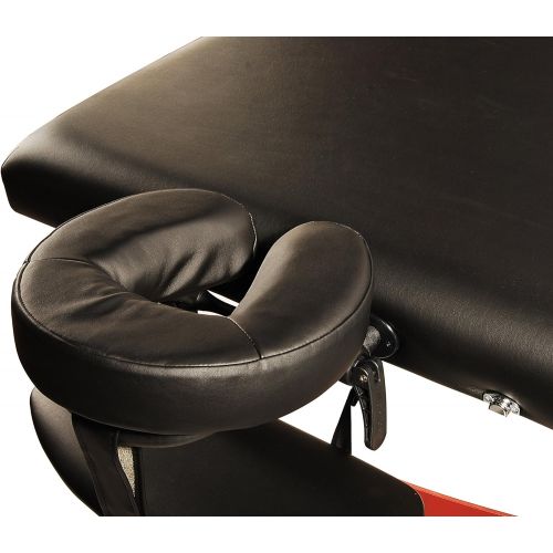  Master Massage 30 Roma Therma-Top Portable Massage Table Pro Package, Black, Adjustable Heating System
