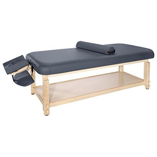  Master Massage 30Laguna Stationary Massage Table, Navy Blue