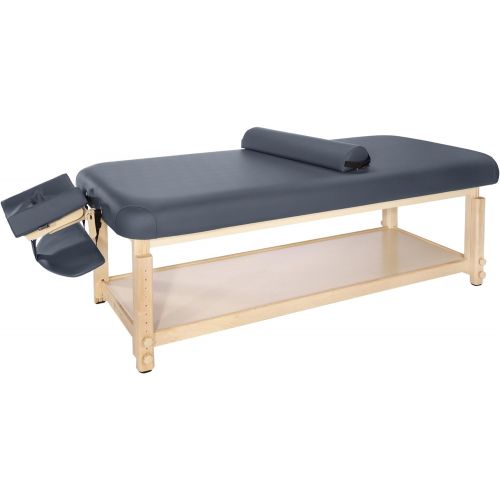  Master Massage 30Laguna Stationary Massage Table, Navy Blue