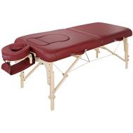 Master Massage 30 Eva Portable Pregnancy Multi-Functional Massage Therapy Beauty Bed Couch, Burgundy