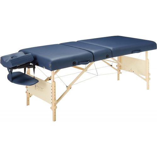  Master Massage 30 Coronado Portable Massage Table Package, Royal Blue