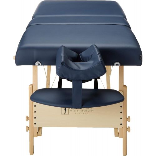  Master Massage 30 Coronado Portable Massage Table Package, Royal Blue