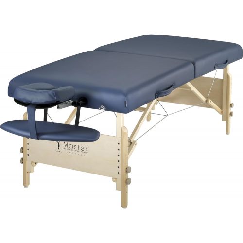  Master Massage 30 Coronado Portable Massage Table Package, Royal Blue