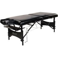Master Massage 30 Galaxy Lx Portable Massage Table Package Black Color with Memory Foam