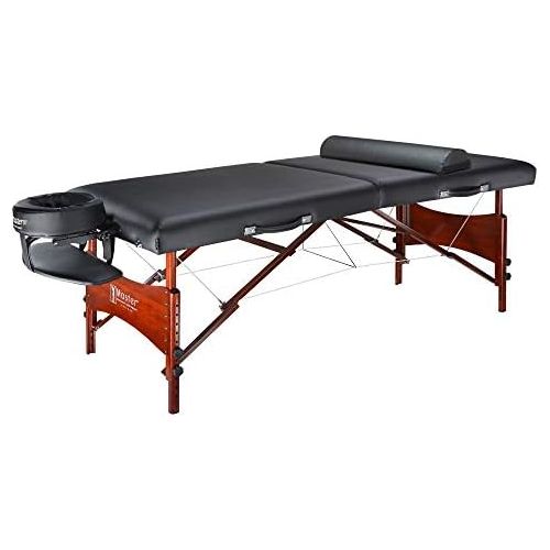  Master Massage 30 Inches Promaster LX Portable Massage Table Package, Black