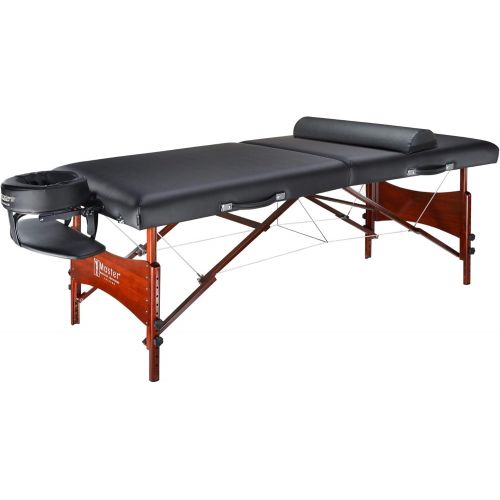  Master Massage 30 Inches Promaster LX Portable Massage Table Package, Black