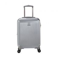 Master Massage Stanwell 20 Expandable Abs Carry-on Luggage, Silver