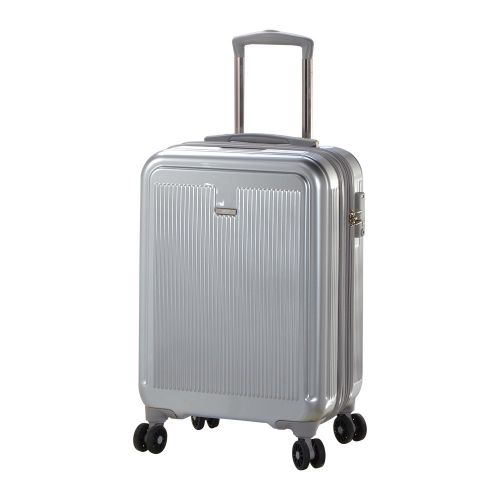  Master Massage Stanwell 20 Expandable Abs Carry-on Luggage, Silver