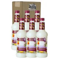 Master of Mixes Pina Colada Drink Mix, Ready To Use, 1 Liter Bottle (33.8 Fl Oz), Pack of 6