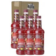 Master of Mixes Strawberry Daiquiri/Margarita Drink Mix, Ready To Use, 1 Liter Bottle (33.8 Fl Oz),...