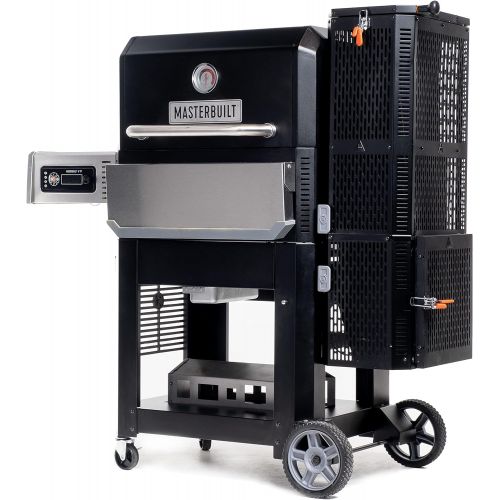  MasterBuilt Gravity Series 800 Charcoal Barbecue Black