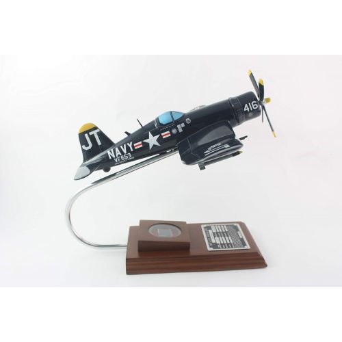  Mastercraft Collection MCRSF4U4JTW F4U-4 Corsair Jim Tobul 1/32 Scale Model with Real Plane Relic