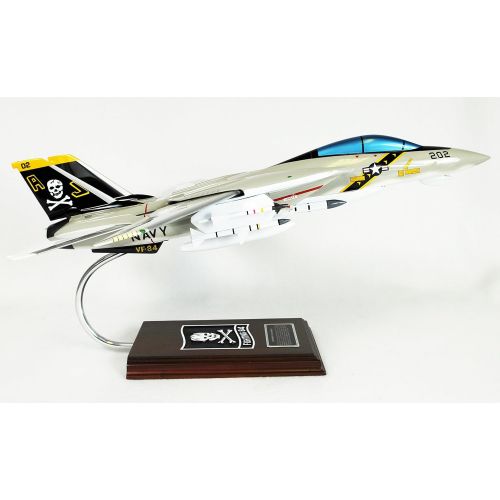  Mastercraft Collection, LLC Mastercraft Collection F-14A Tomcat VF-84 Jolly Rogers Jet Model Scale: 148