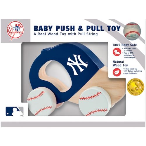 마스터피스 Masterpieces Puzzle Company Infant New York Yankees Push & Pull Toy
