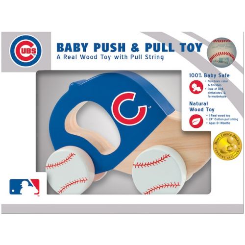 마스터피스 Masterpieces Puzzle Company Infant Chicago Cubs Push & Pull Toy