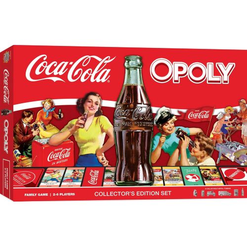 마스터피스 MasterPieces Coca-Cola Opoly Board Game