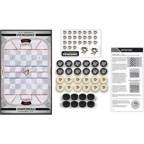 마스터피스 MasterPieces NHL Pittsburgh Penguins Checkers Board Game