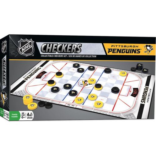 마스터피스 MasterPieces NHL Pittsburgh Penguins Checkers Board Game