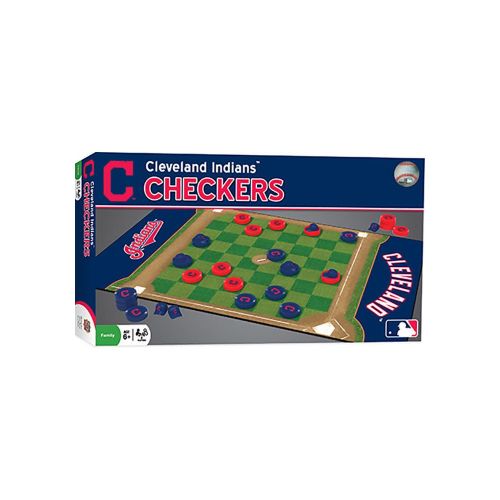 마스터피스 MasterPieces MLB Cleveland Indians Checkers Board Game
