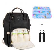 Mastery Baby Diaper Bag Backpack - Large Capacity Waterproof Travel Mommy Nappy Bags...
