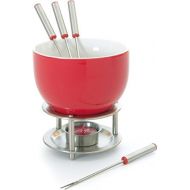 [아마존베스트]Mastrad Fondue Set with 4 Forks red