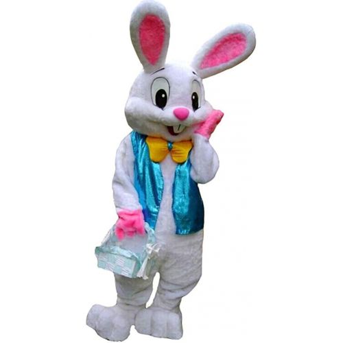  할로윈 용품MatGui Easter Rabbit Bunny Rabbit Mascot Costume Adult Size Fancy Dress