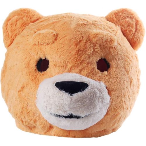  할로윈 용품MatGui Plush Teddy Bear Head Mask Halloween Teddy Bear Mascot Costume Yellow