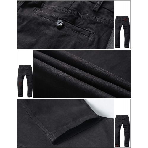  [아마존 핫딜]  [아마존핫딜]Match Mens Slim Tapered Stretchy Casual Pants