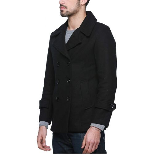  [아마존 핫딜] [아마존핫딜]Match Mens Wool Classic Pea Coat Winter Coat