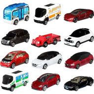 Matchbox Cars or Buses 12-Pack, Set of 12 Toy Electric Vehicles in 1:64 Scale (Styles May Vary)