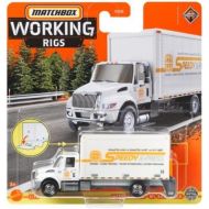 Matchbox Working Rigs International MV Box Truck 1/16 (White)