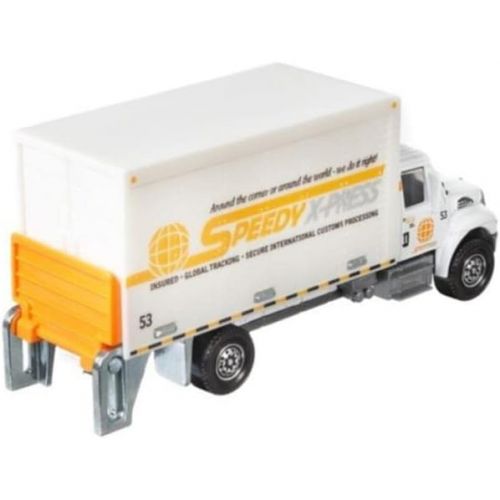  Matchbox Working Rigs International MV Box Truck 1/16 (White)