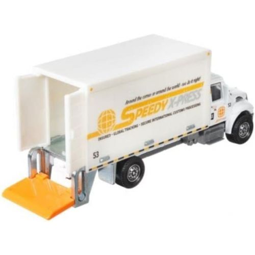  Matchbox Working Rigs International MV Box Truck 1/16 (White)