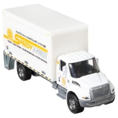  Matchbox Working Rigs International MV Box Truck 1/16 (White)