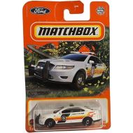 Matchbox Ford Police Interceptor 42/100 (White)