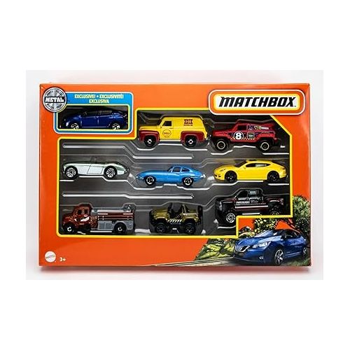  Matchbox 9 Car Gift Pack, X7111